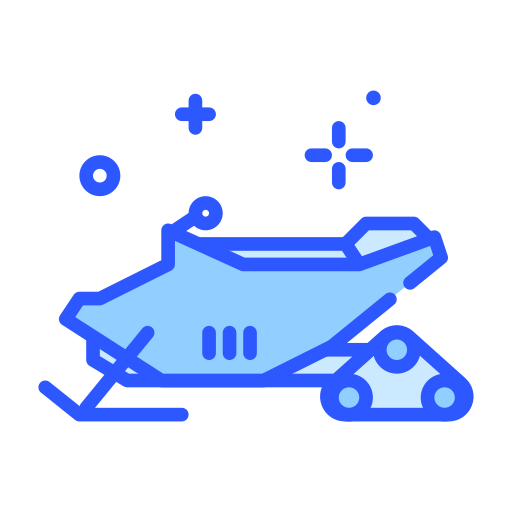 Snowmobile Darius Dan Blue icon