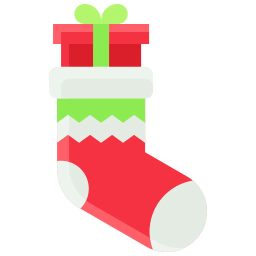 Christmas socks Generic Flat icon