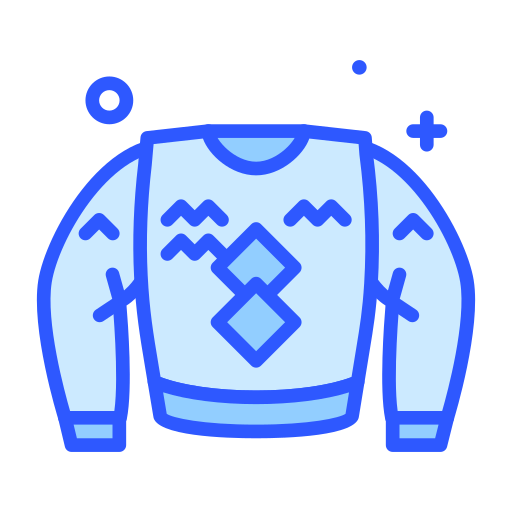 suéter Darius Dan Blue icono