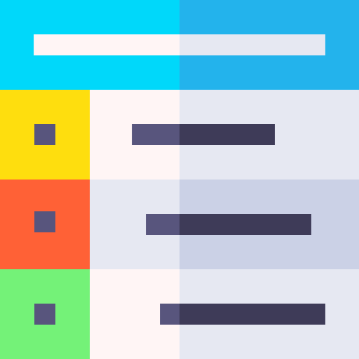 schema del progetto Basic Straight Flat icona
