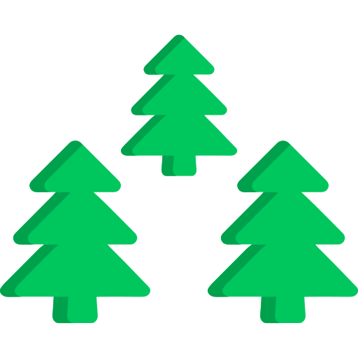 kerstboom Generic Flat icoon