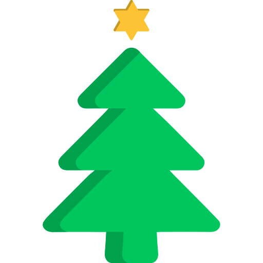 Christmas Tree Generic Flat icon