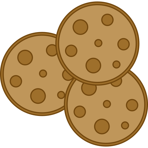 biscoitos Generic Thin Outline Color Ícone