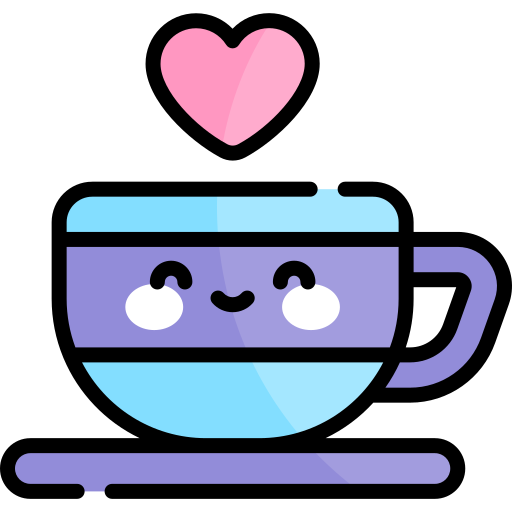 kaffee Kawaii Lineal color icon