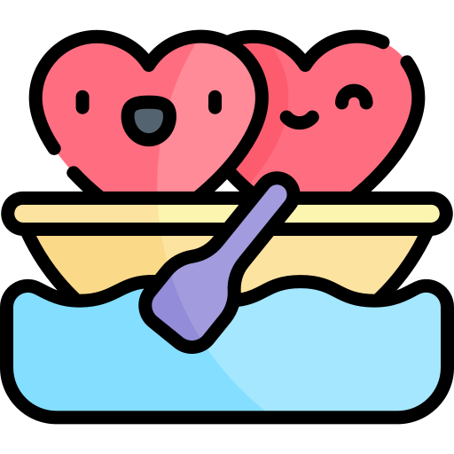 Boat Kawaii Lineal color icon