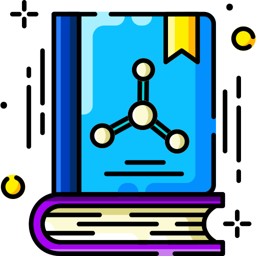 Science Book Generic Outline Color icon