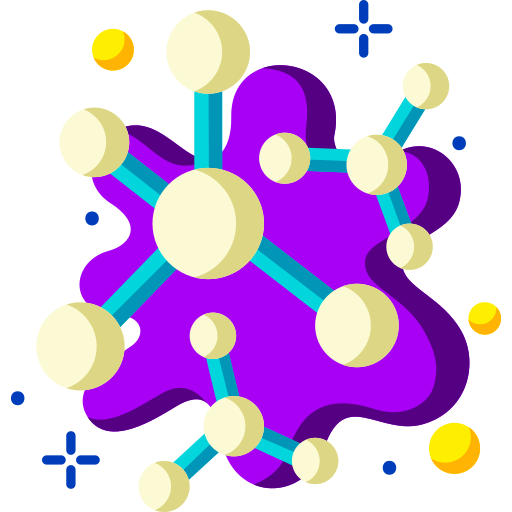 molekularny Generic Flat ikona