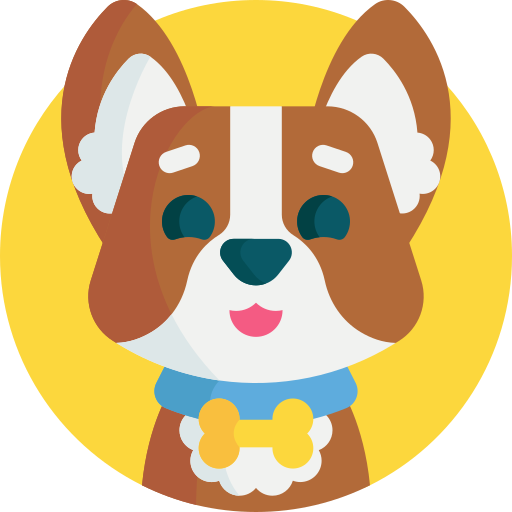 Dog Detailed Flat Circular Flat icon