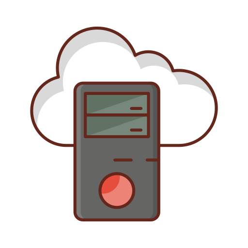 pc-wolke Generic Outline Color icon