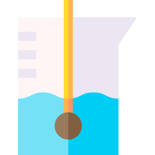 Beaker Basic Straight Flat icon