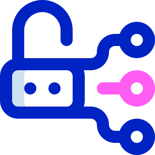 smart lock Super Basic Orbit Color icon
