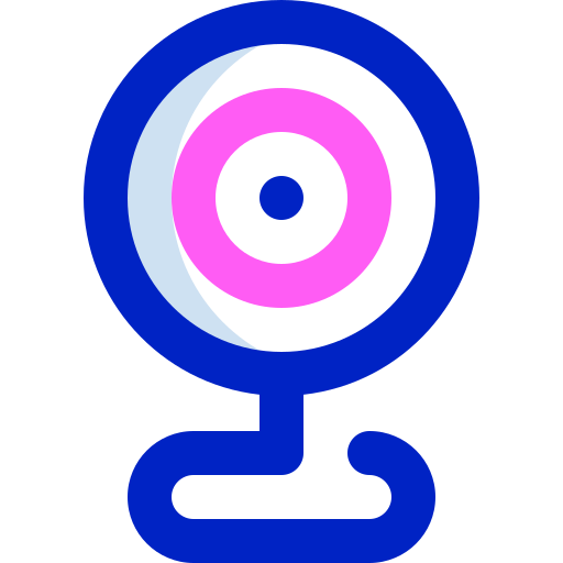 웹캠 Super Basic Orbit Color icon