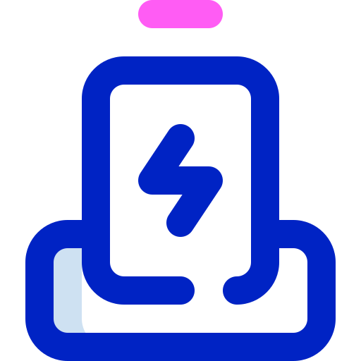 무선 충전 Super Basic Orbit Color icon
