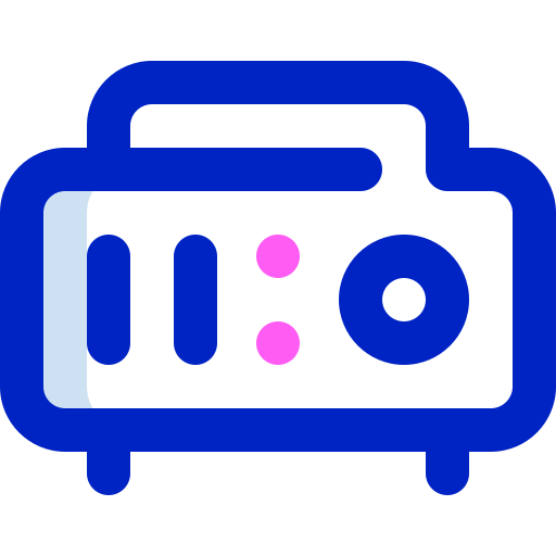 digitaluhr Super Basic Orbit Color icon