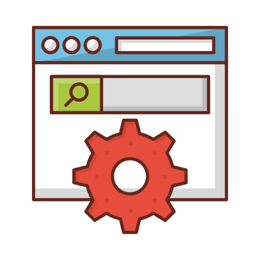 Configuration Generic Outline Color icon