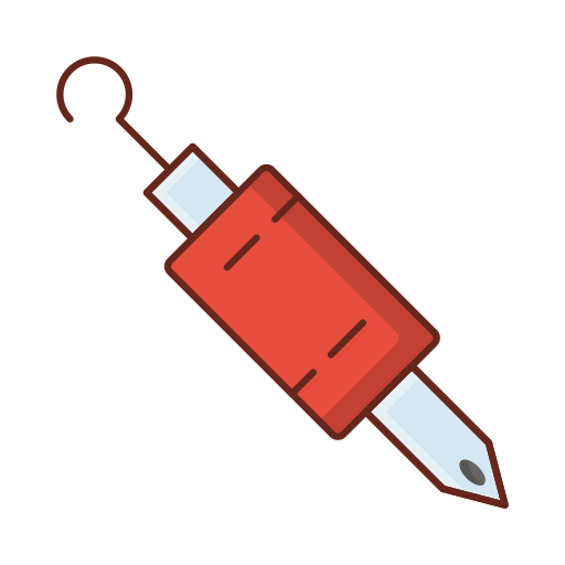 바늘 Generic Outline Color icon