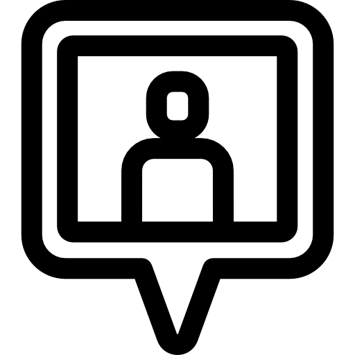 位置ピン Basic Rounded Lineal icon