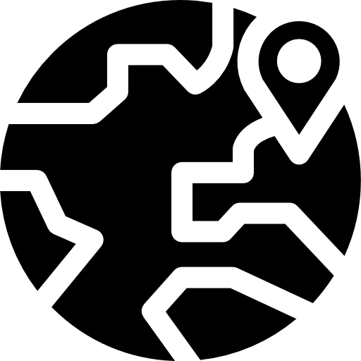 emplacement Basic Rounded Filled Icône