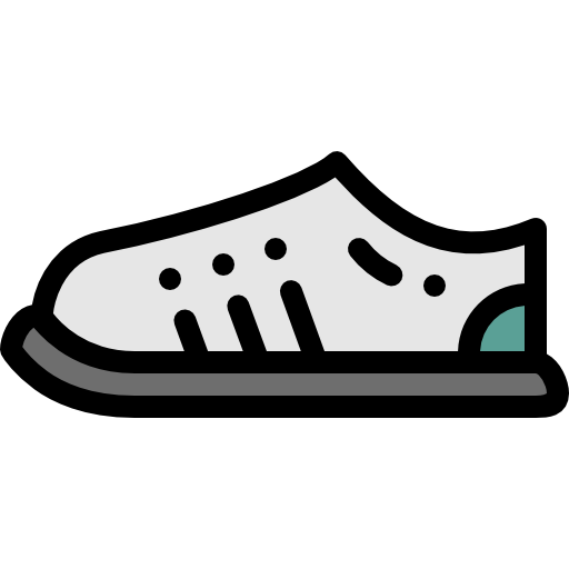 Беговая обувь Detailed Rounded Lineal color иконка