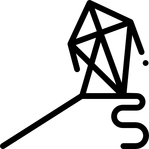 凧 Detailed Rounded Lineal icon