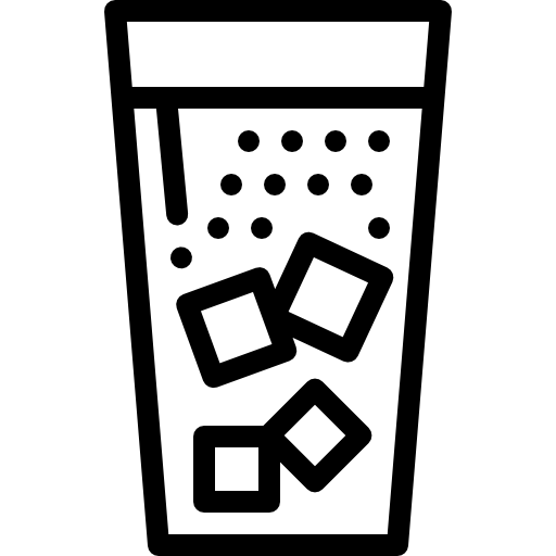ガラス Detailed Rounded Lineal icon