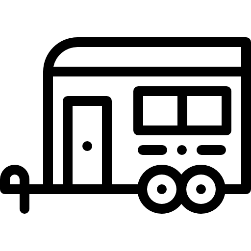 トレーラー Detailed Rounded Lineal icon