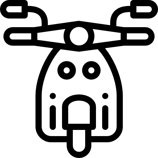 スクーター Detailed Rounded Lineal icon