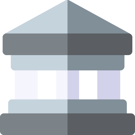 bank Basic Rounded Flat icon