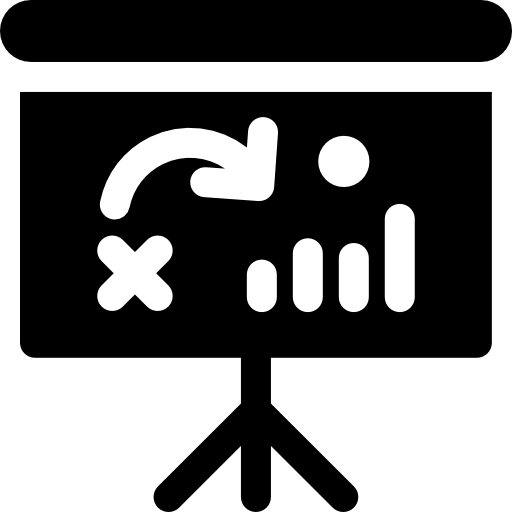 tablero Basic Rounded Filled icono
