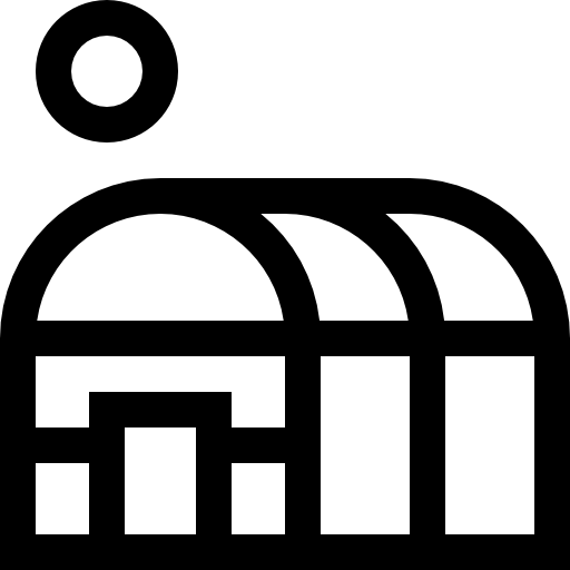 Теплица Pixelmeetup Lineal иконка