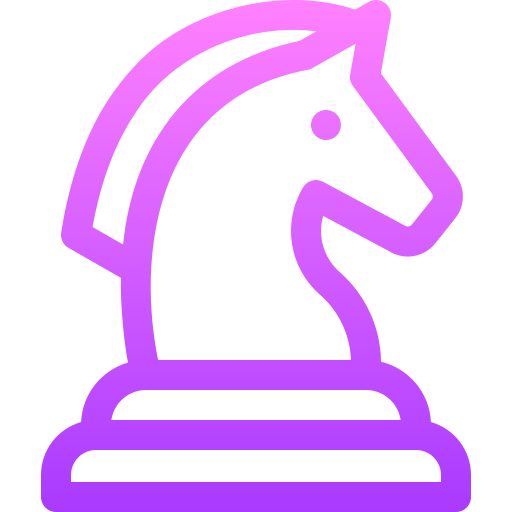 szachy Basic Gradient Lineal color ikona
