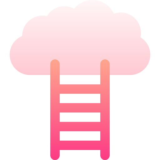 Ladder Basic Gradient Gradient icon