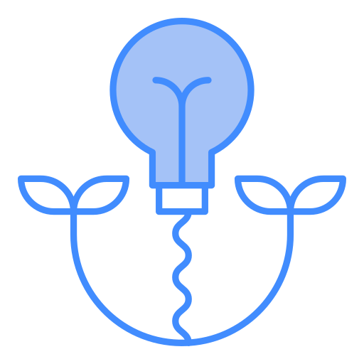 Énergie verte Generic Blue Icône