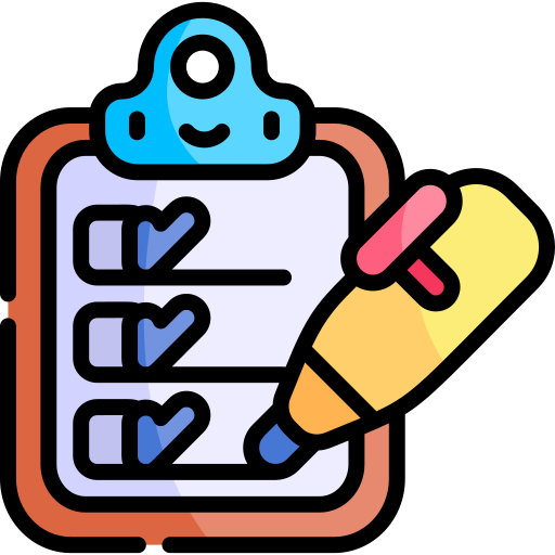 Planner Kawaii Lineal color icon