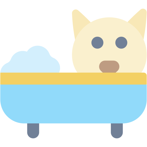 고양이 목욕 Generic Flat icon