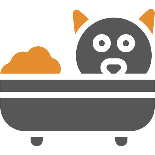 猫のお風呂 Generic Flat icon