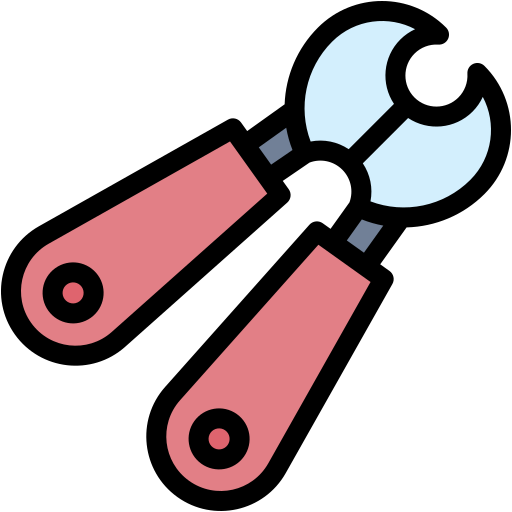 Маникюрные ножницы Generic Outline Color иконка