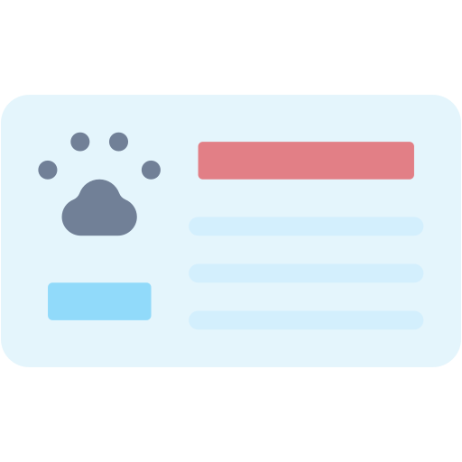Member card Generic Flat icon