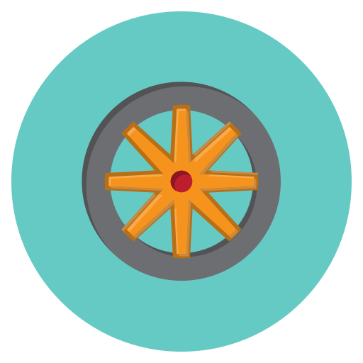 rueda Generic Flat icono