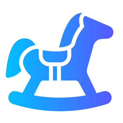 Rocking horse Generic Flat Gradient icon