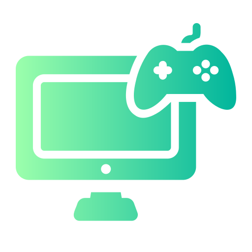 テレビゲーム Generic Flat Gradient icon