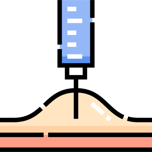 insulina Detailed Straight Lineal color ikona