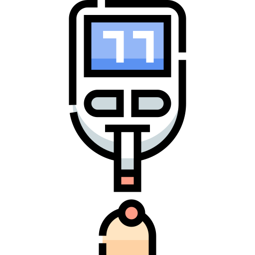 diabetes-test Detailed Straight Lineal color icon