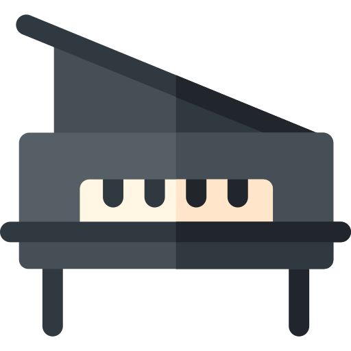piano Basic Rounded Flat icono