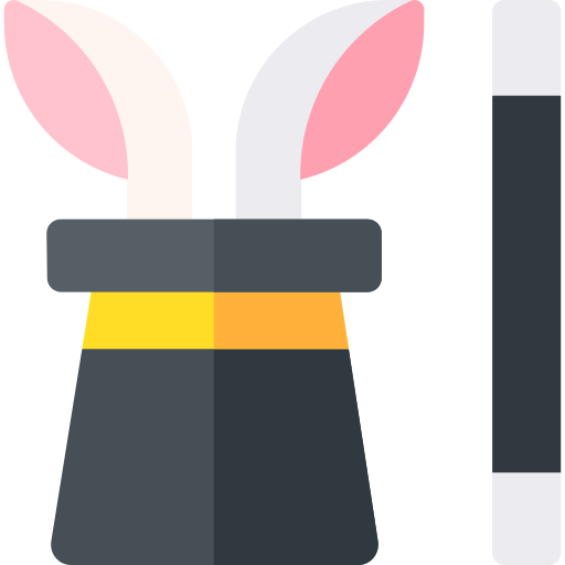 魔法の帽子 Basic Rounded Flat icon