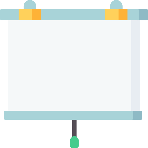 Projector Screen Special Flat icon
