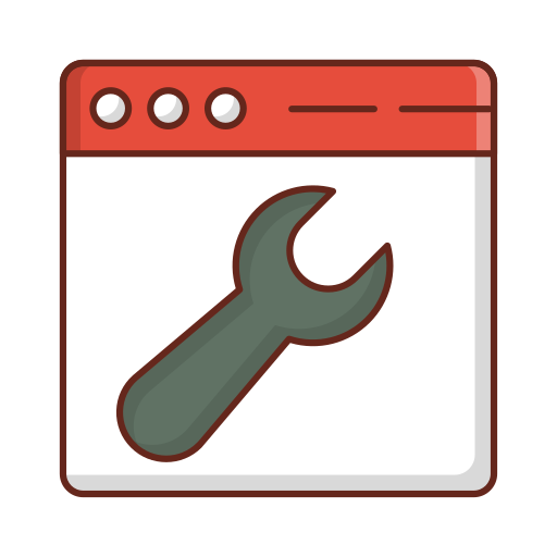 Web Maintenance Generic Outline Color icon