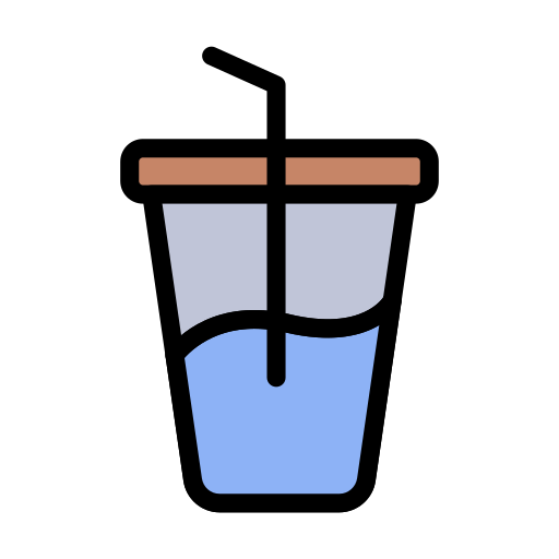vaso Generic Outline Color icono