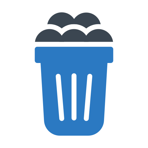 Ice cream cup Generic Blue icon
