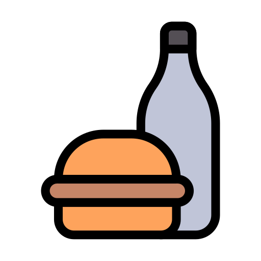 식사 Generic Outline Color icon